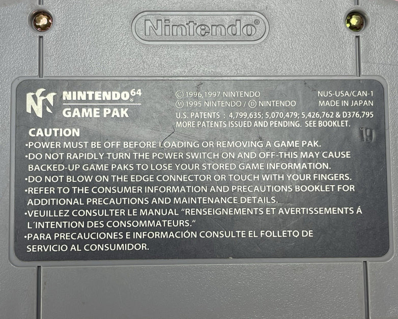 GoldenEye 007 N64 Authentic Untested Cartridge Only