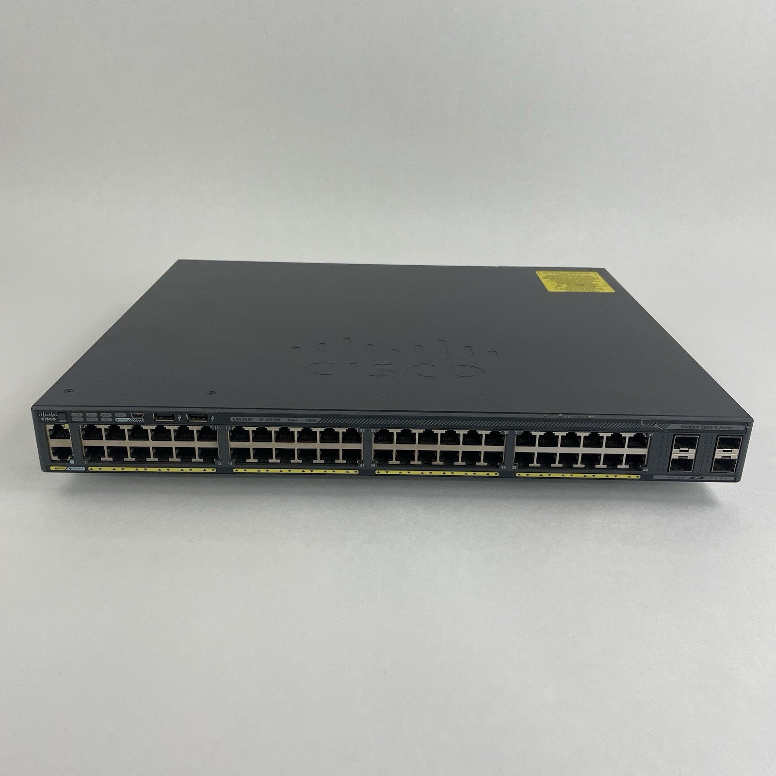 Cisco WS-C2960x-48FPS-L V07 48 Port Ethernet Switch Tested and Reset1