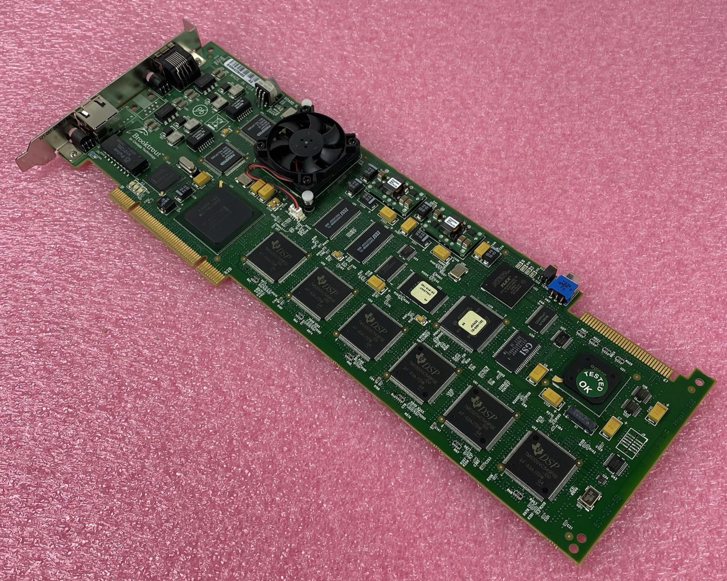 Brooktrout TR1034+P4H C01-1175JP-L01-0405 PCI Ethernet Fax Board