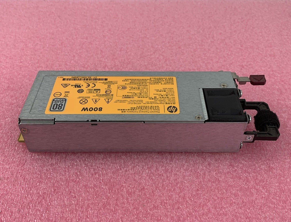 HP HSTNS-PL41 723599-001 800W Power Supply (Lot of 2)