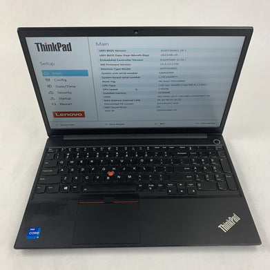 Lenovo ThinkPad E15 Gen 2 15.6" i5-1135G7 2.40 GHz 16 GB RAM No OS/SSD/AC