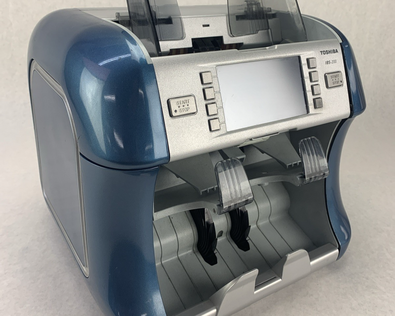 Toshiba IBS-200V Currency Discriminator Currency Sorter No Power Cord - Tested