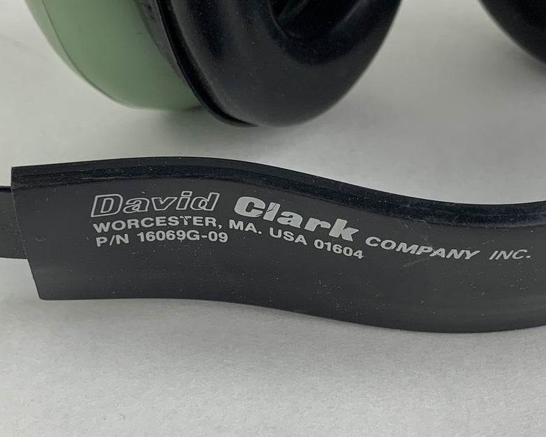 David Clark Company 805S Behind the Head Protective Headgear 16069G-09 Vintage