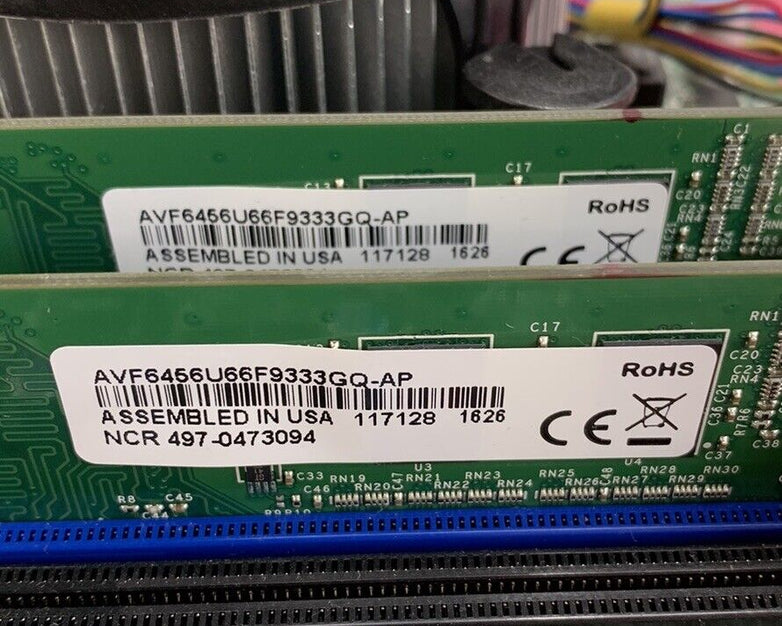 NCR Pocono D-NR6-D021 Motherboard Intel Core i5-2400 3.1GHz 4GB RAM w/Shield