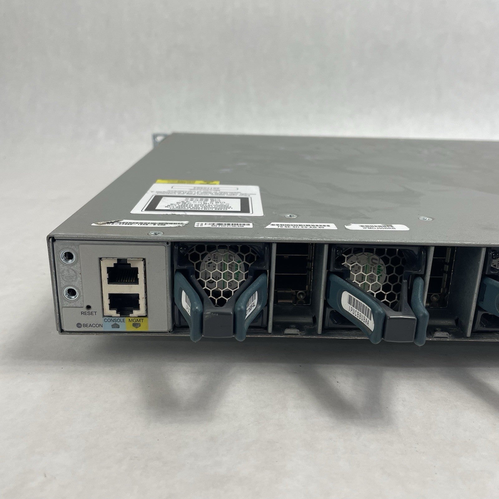Cisco Catalyst C3850-12XS-S V02 12 Port 10GB SFP+ Fiber Tested & Reset9
