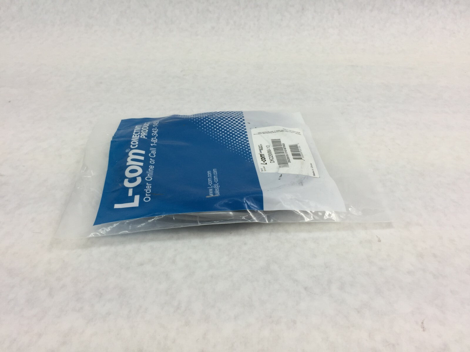 L-Com DK226MM-10 PS/2 Extension Cable Male to Male Gray 10'