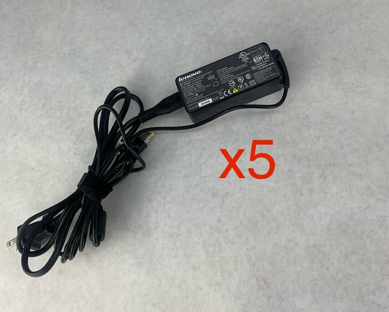 Lot of 5 Lenovo ADLX45NCC2A AC Adapter 20V