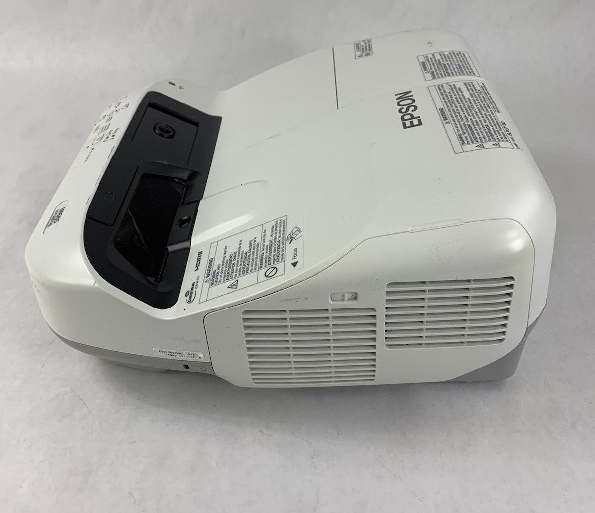 Epson BrightLink 595Wi H599A LCD Lamp Projector 466 Lamp Hours - No Remote4