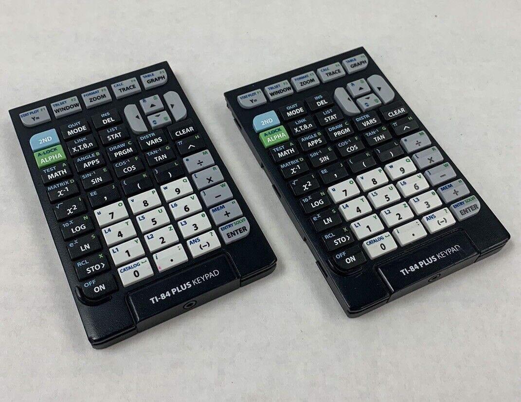 Texas Instruments P-1011A TI-84 Plus Keypad for TI-Nspire Clickpad (Lot of 2)