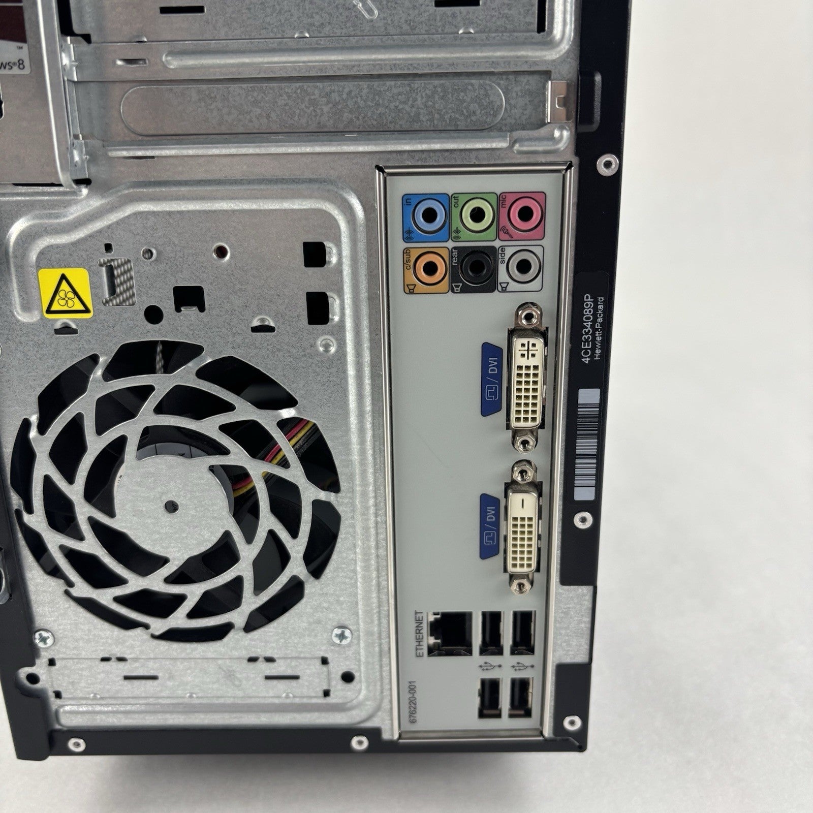 HP Pro 500-070 500 Series MT Desktop Core i3-3240 3.40 GHz 8 GB RAM No OS No HDD
