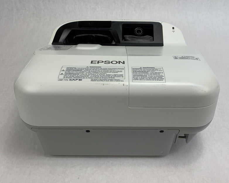 Epson H599A BrightLink 595Wi LCD Lamp Projector 1153 Lamp Hours No Remote