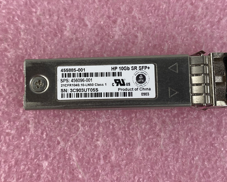 HP 455885 001 10GB SR SFP+ Transceiver Lot of 6
