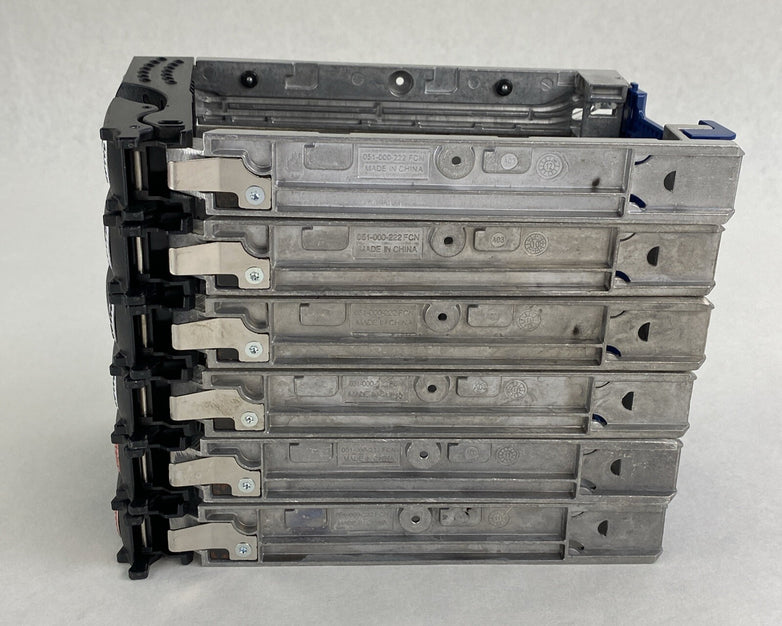 Lot of 6 EMC 005049032 / 005049033 3.5" Hard Drive Caddy Tray