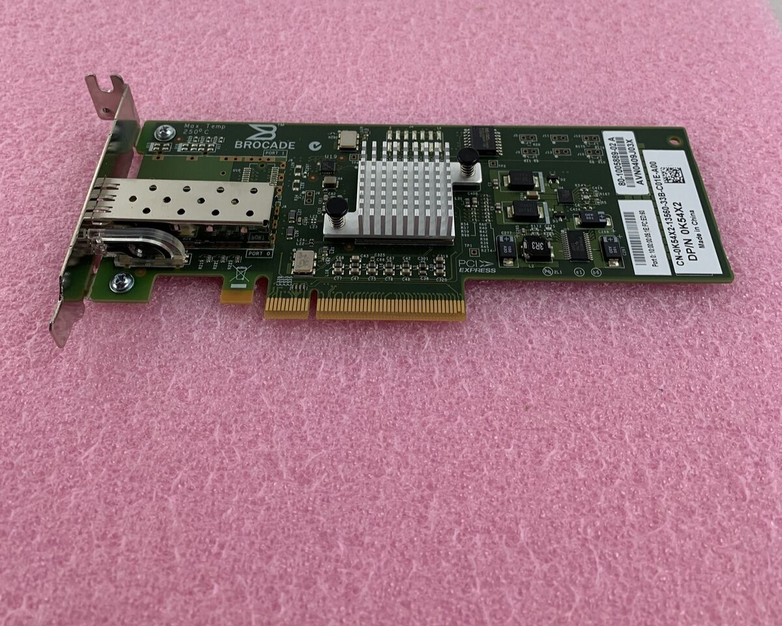 DELL K54X2 BROCADE 815 8GB SINGLE PORT PCI-E FIBRE CHANNEL HOST BUS ADAPTER