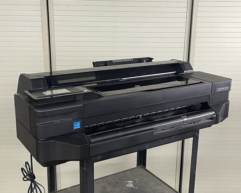 HP T520 CQ890 24" Color Thermal Inkjet Large Format Printer For Parts