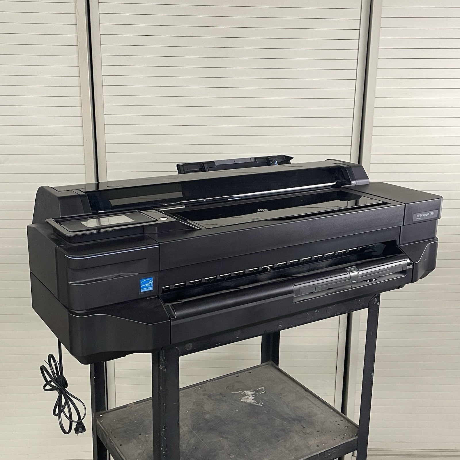 HP T520 CQ890 24" Color Thermal Inkjet Large Format Printer For Parts0