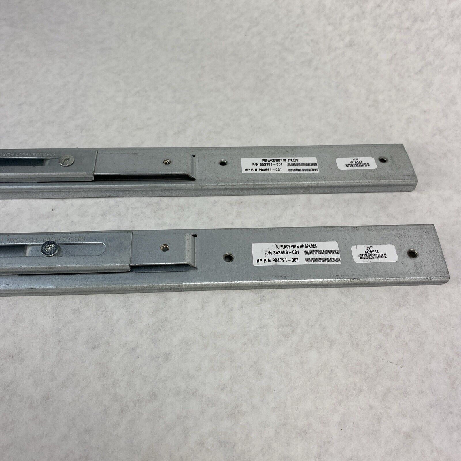 Genuine HP 6C0564 20" 1U Rail Kit Set 353359-001 P04661-001