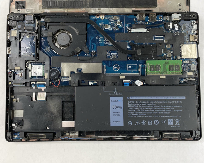 Dell Latitude 5580 15.6" i5-7300U 2.60 GHz 8 GB RAM No SSD/OS