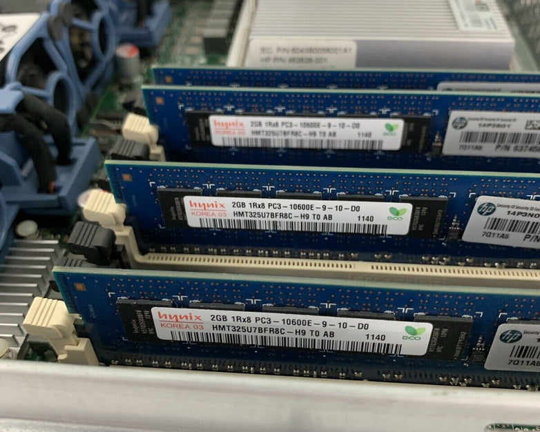 HP Proliant DL360 G6 Intel Xeon E5520 2.27 GHz 8 GB DDR3 RAM NO HDD NO OS