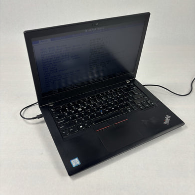 Lenovo ThinkPad T480 14" Laptop i5-8350 1.7 GHz 8 GB Ram No OS No HDD No AC