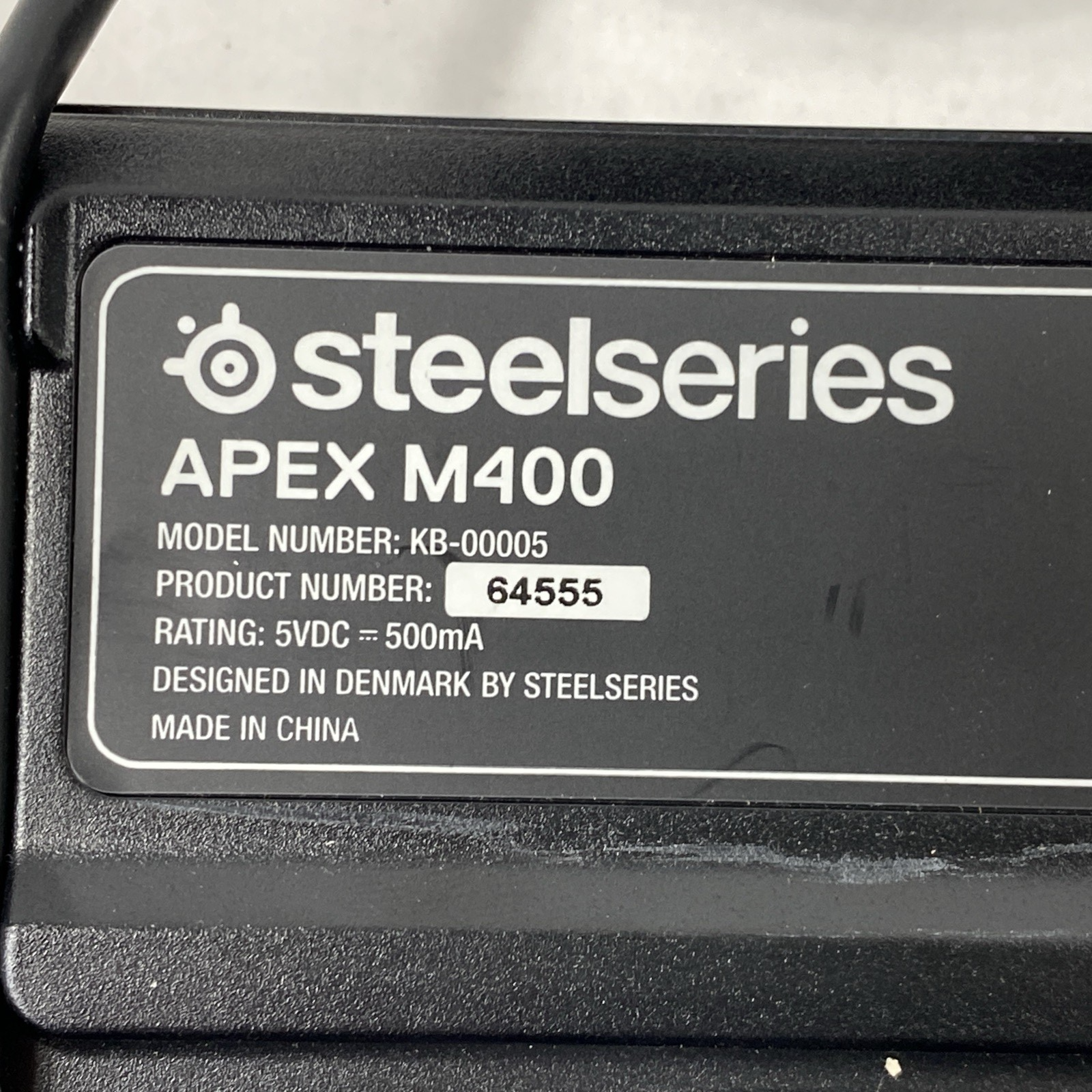 SteelSeries Apex M400 KB-00005 USB Wired Gaming Keyboard Tested