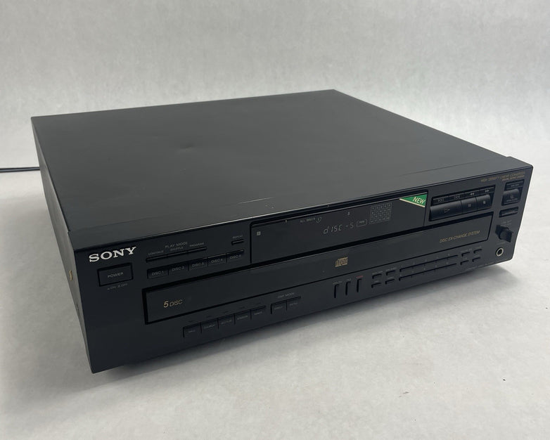 Sony CDP-C535 5-Disc Carousel CD Player No Remote Tested