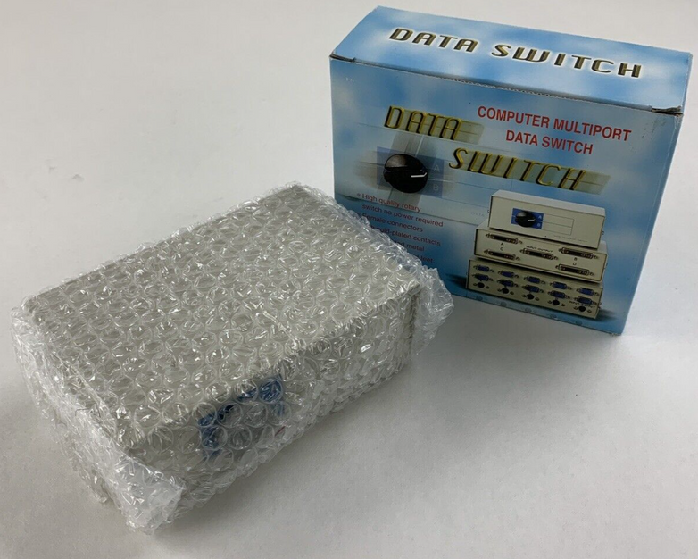 MCM Data Switch Computer Multiport MIDI A/B Switch I/O 83-3310 Box Opened