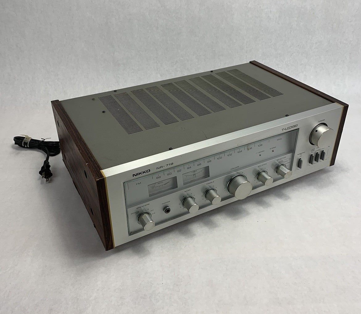 Nikko NR-719 Vintage AM/FM Stereo Receiver - Parts or Repair