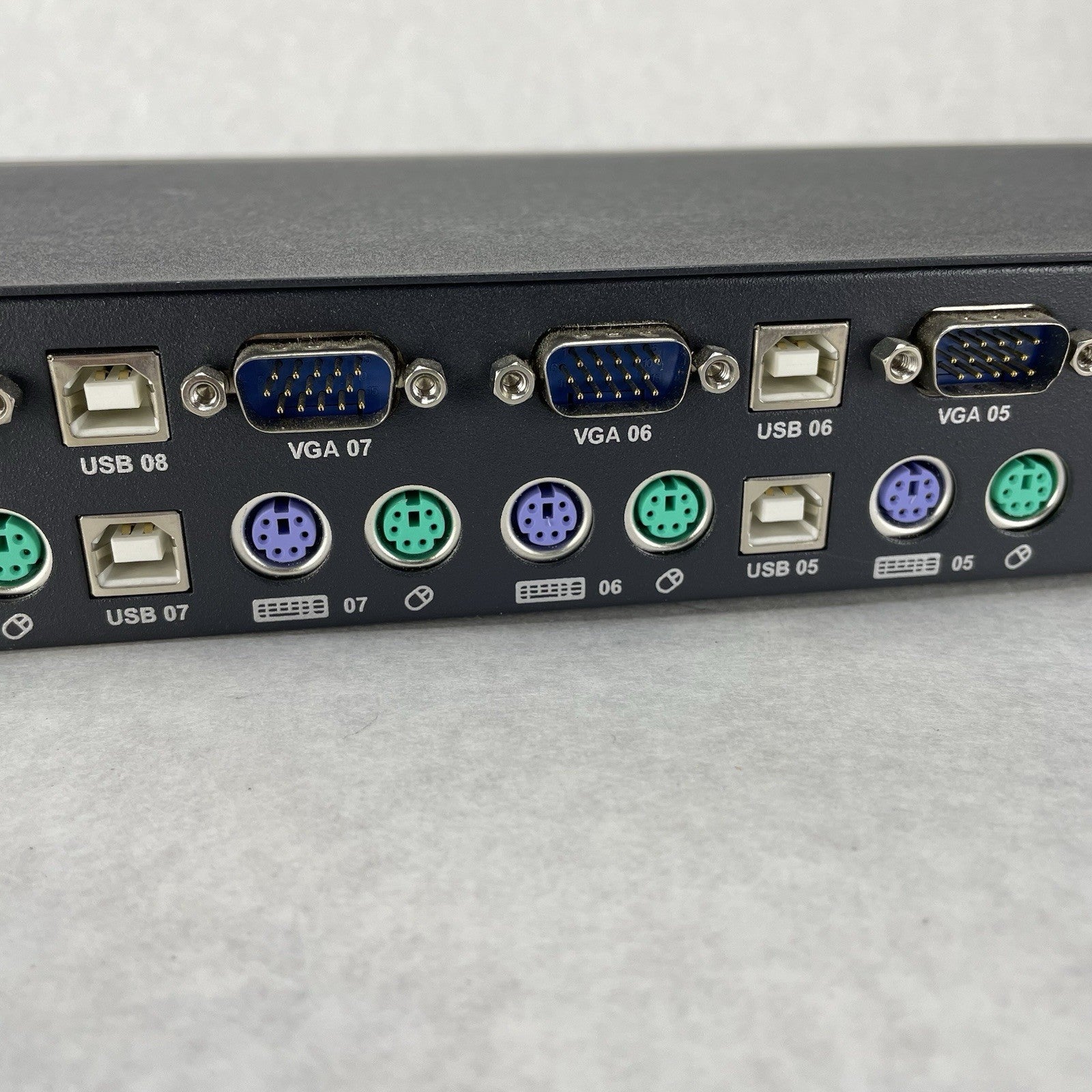 Belkin P81041-A OmniView PRO2 8-Ports External KVM Switch Power Teseted