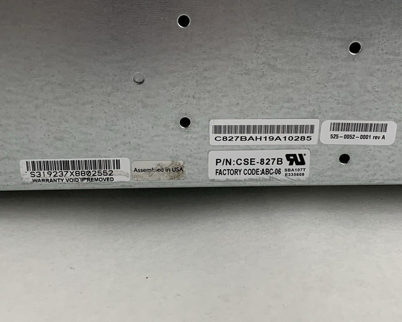 Nutanix NXS2U4NL12G600 12x 3.5" HDD Bay 4x Node Barebones Server 2x PSU