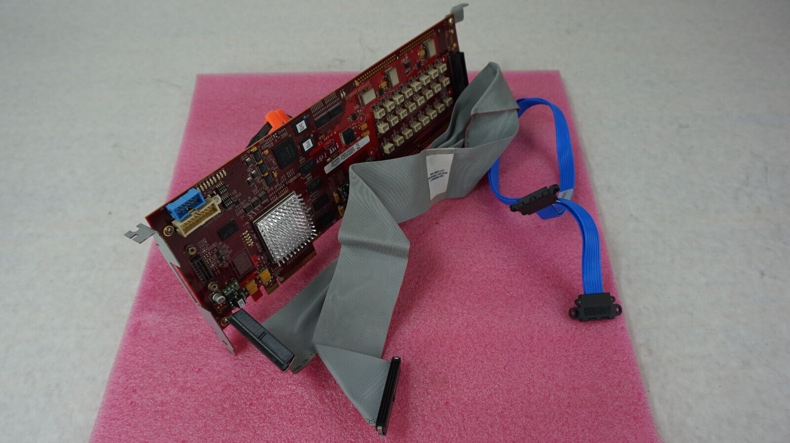 HARRIS MA-200 Rev D Video Editing Card 170-100196Q00 F w/ Cables