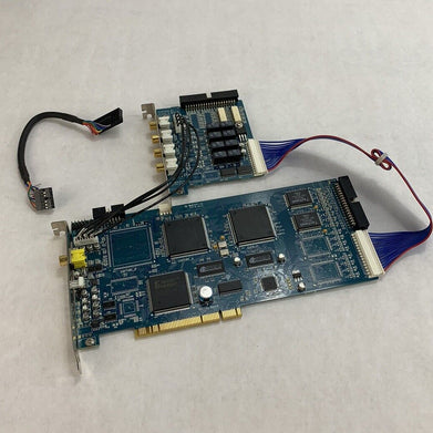 Xilinx Spartin Video Control Board XC2S150E 1607(B) Rev 1.6 w/ Sister Board 1.8