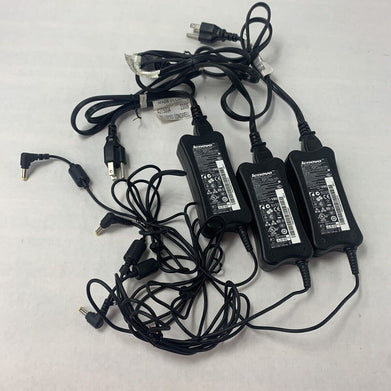Lot 3 Lenovo ADP-65YB 65W 5.5x2.5mm AC Charger PA-1650-52LC