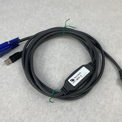 Avocent USBIAC-10 USB and VGA integrated CAT5 KVM Server Cable 520-422-502
