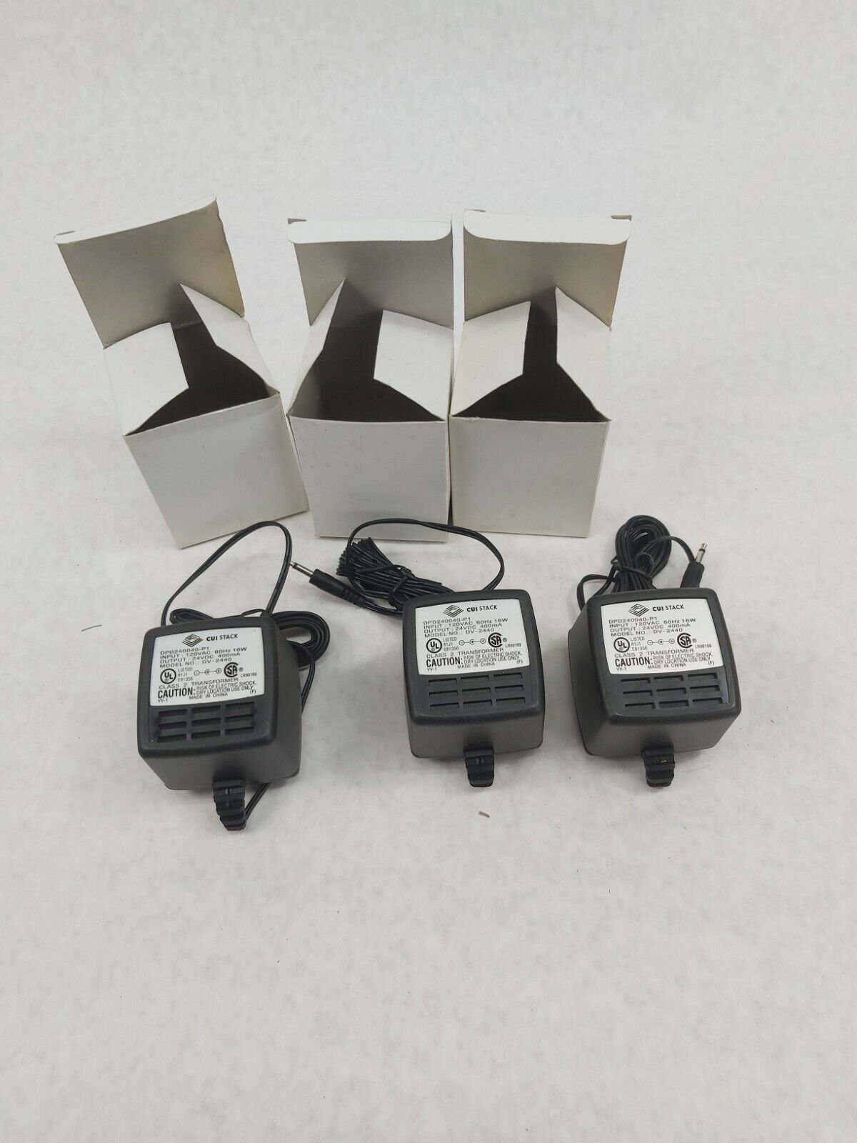 CUI Stack DPD240040-P1 DV2440 DKT521ND (Lot of 3)