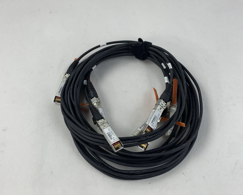 Cisco SFP-H10GB-CU3M 10GBASE-CU Passive Cable 3M - Lot of 8 - Untested
