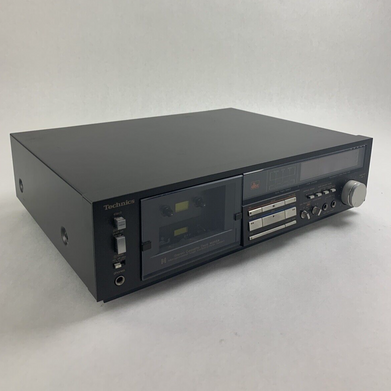 Technics M255X Single Cassette Stereo Deck Bad Control Panel For Parts & Repair