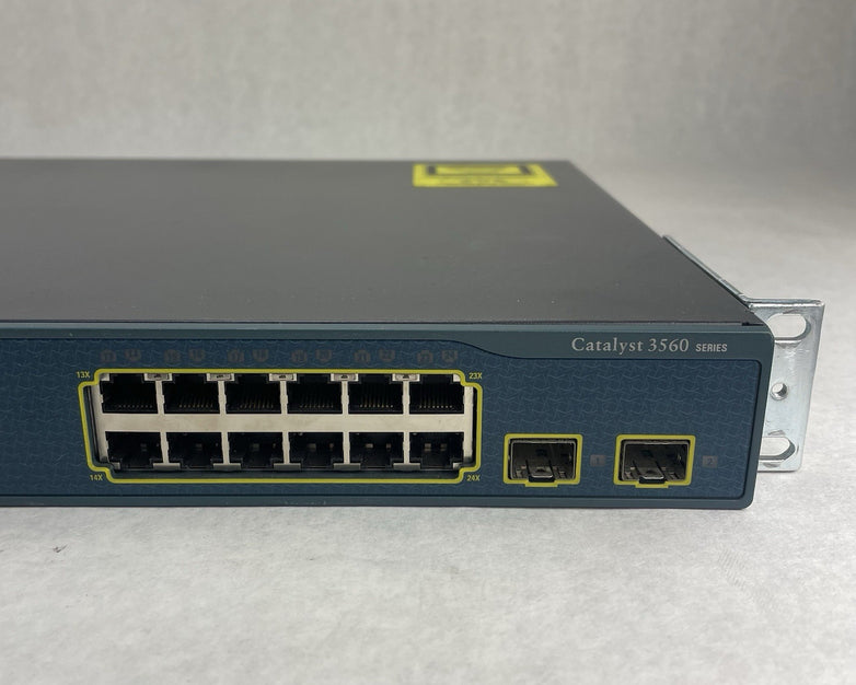 Cisco WS-C3560-24TS-E V02 24-Ports 10/100 Ethernet Switch - Tested