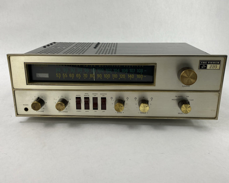 The Fisher 220-T Receiver Stereo Parts or Repair