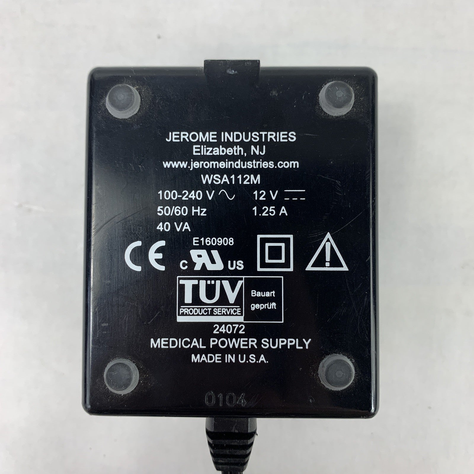 Biopac Systems AC300A +12 V 1.5 Amp Power Supply for MP36/35/30