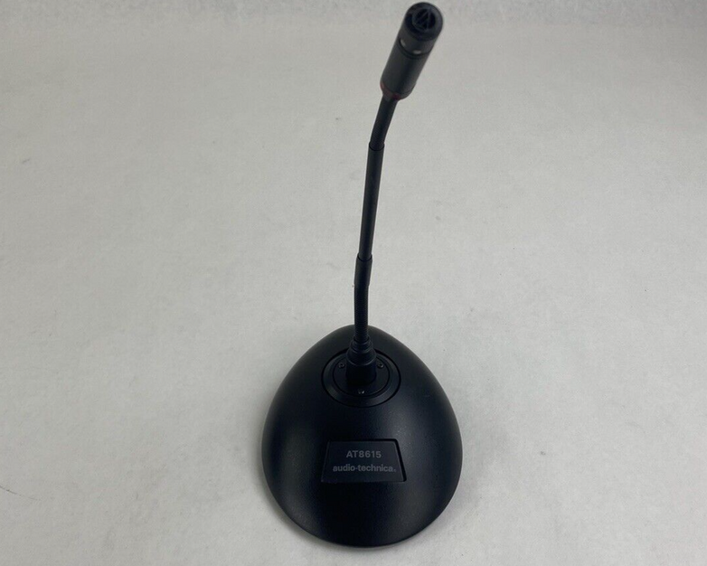 Audio-Technica AT8615 Desktop Microphone Stand w/ Pro 40Q Microphone Untested