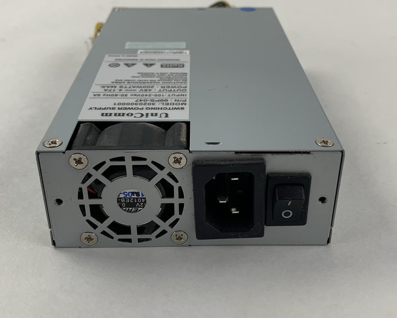 Unicom 3020300001 99PS-047 100-240 VAC 60 Hz 48V 200W Power Supply