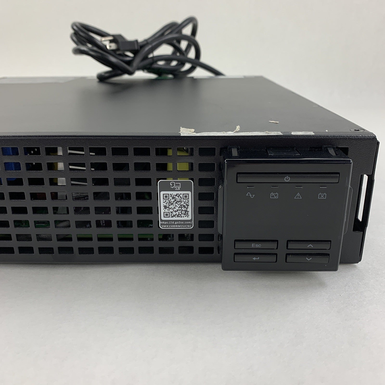 APC SMX1500RM2UCNC Battery Backup UPS w/ AP9630 No Batt No Caddy No FacePlate