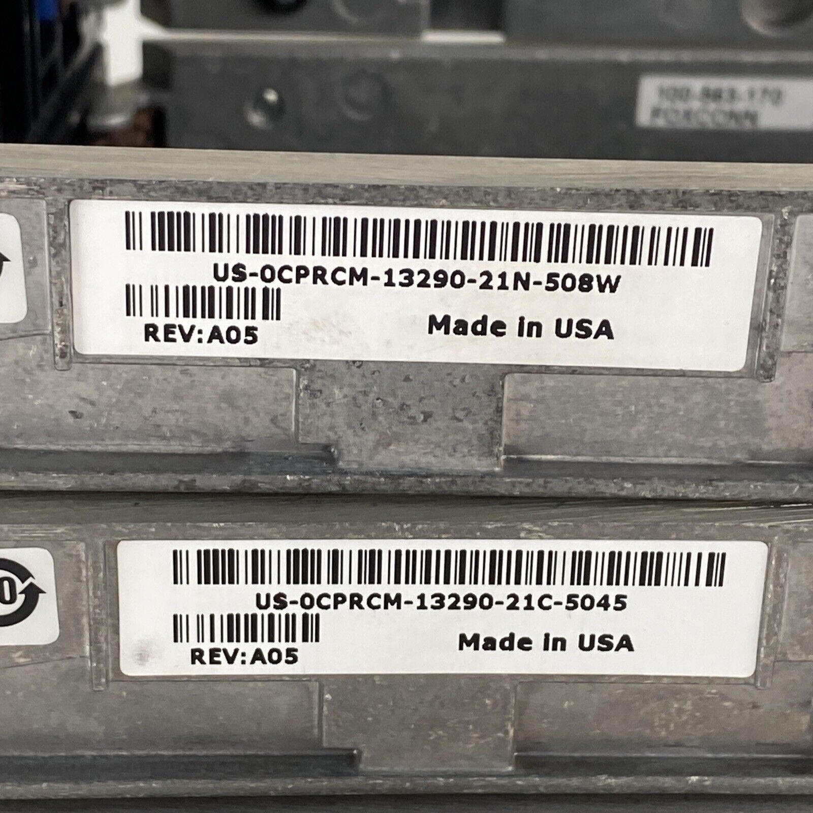 Lot of 6 EMC 005049032 / 005049033 3.5" Hard Drive Caddy Tray