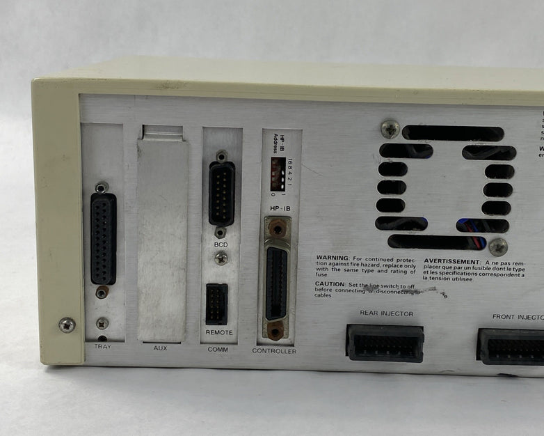 HP 18594B 7673 Autosampler Controller Module w/ Power Cord