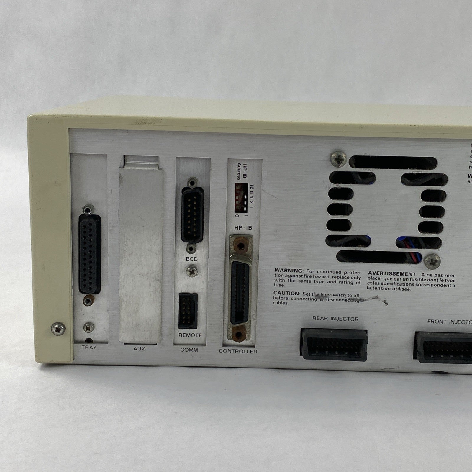 HP 18594B 7673 Autosampler Controller Module w/ Power Cord