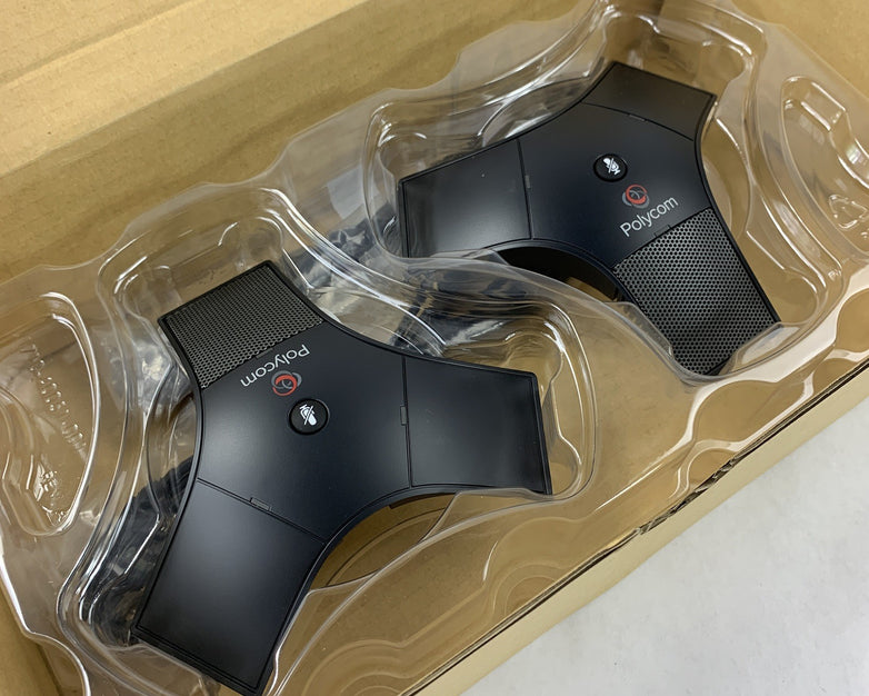 Polycom Soundstation IP7000 Extension Microphones 2200-40040-001 Lot of 4x