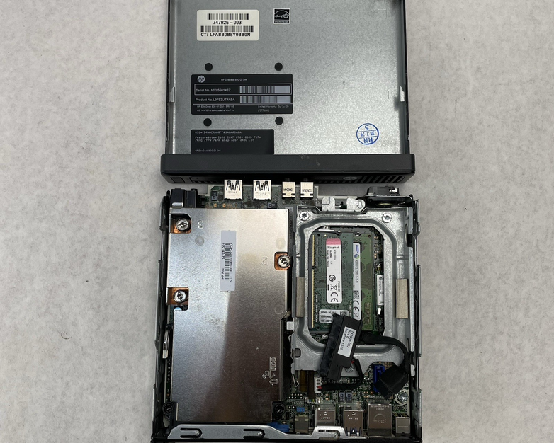 HP EliteDesk 800 G1 Micro i5-4590T 2.00 GHz 8 GB RAM No SSD/OS/AC