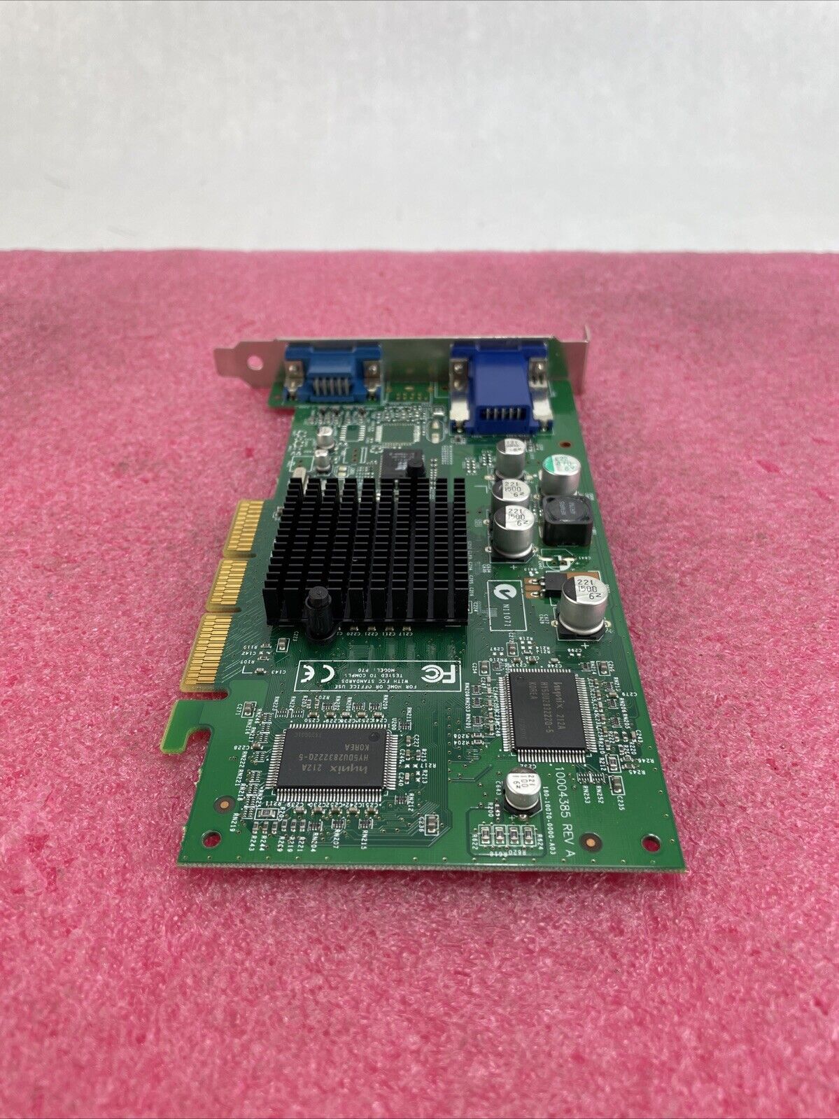 NVIDIA 32MB AGP Video Card 32mb Quadro 2 MXR 10004385 REV A