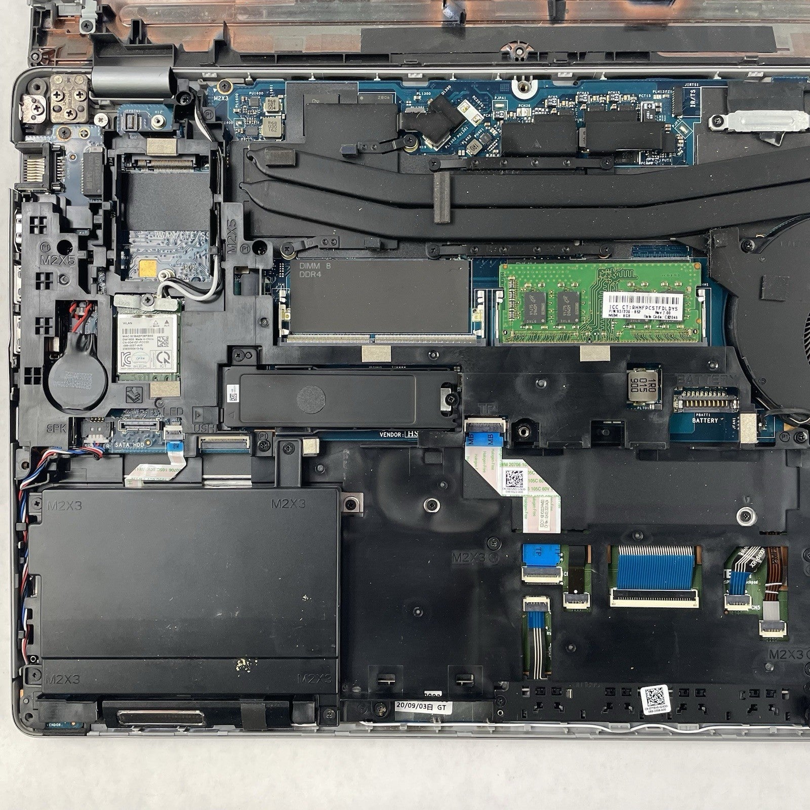 Dell Precision 3551 15.6" i5-10400H 2.6GHz 8GB RAM No SSD/OS/AC/Batt- Bad Bottom21